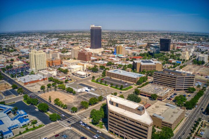 amarillo texas USA:s blåsigaste städer