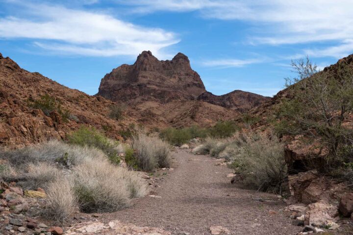 Muggins Mountain outside of Yuma, AZ