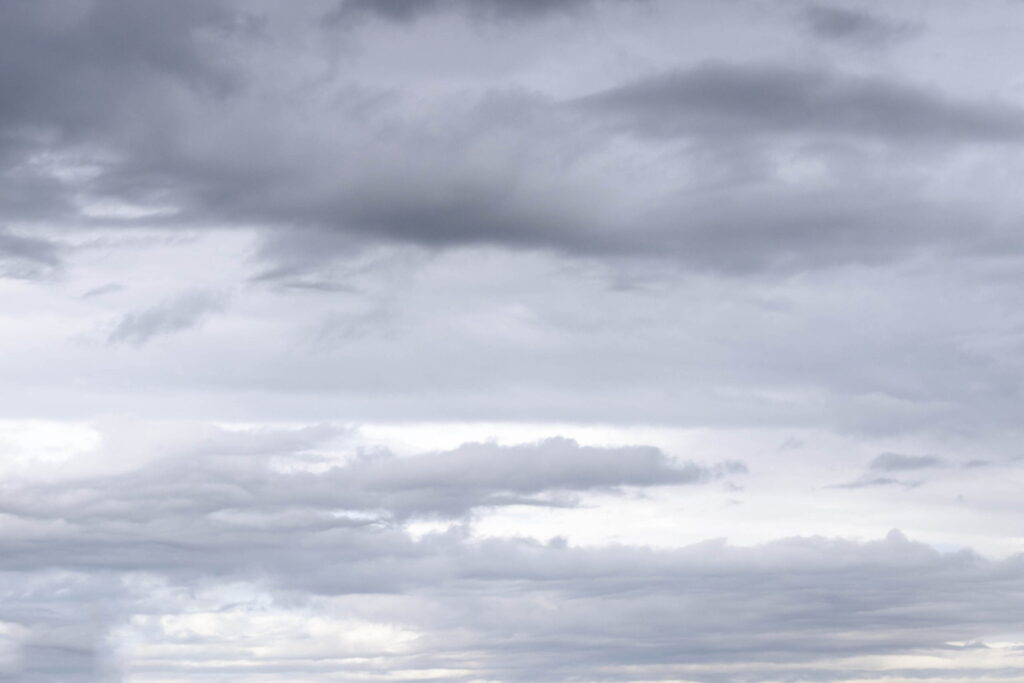 cloud types nimbostratus