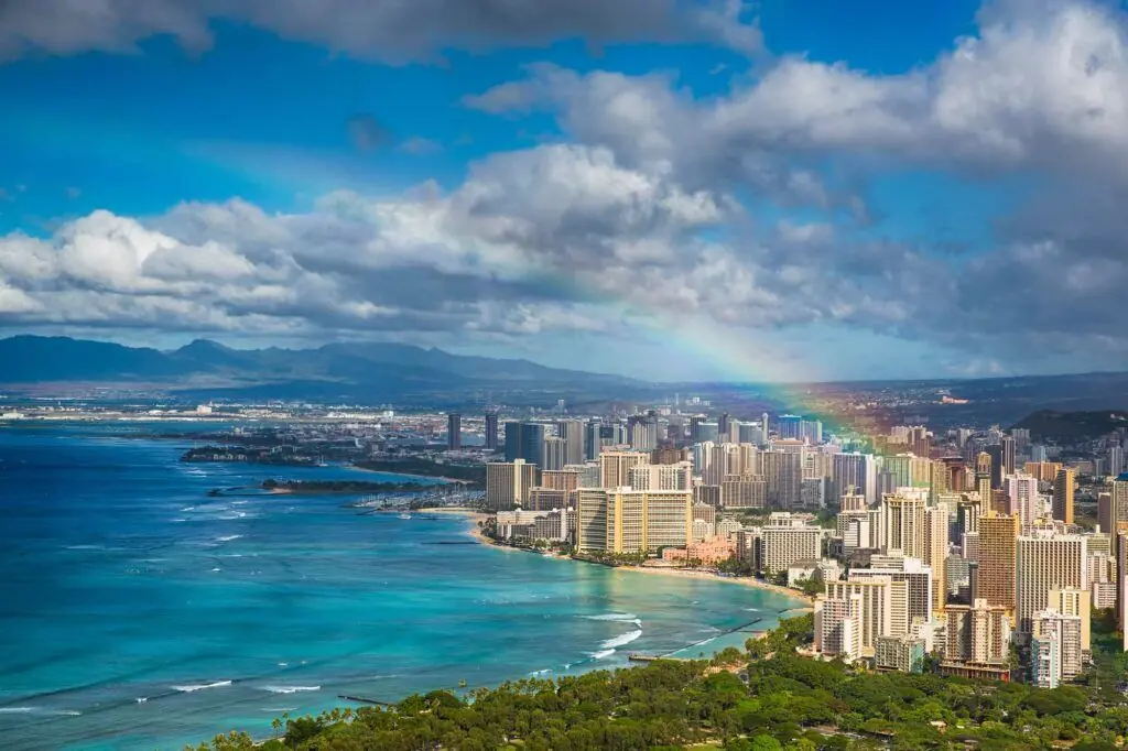 arco-íris do Havaí