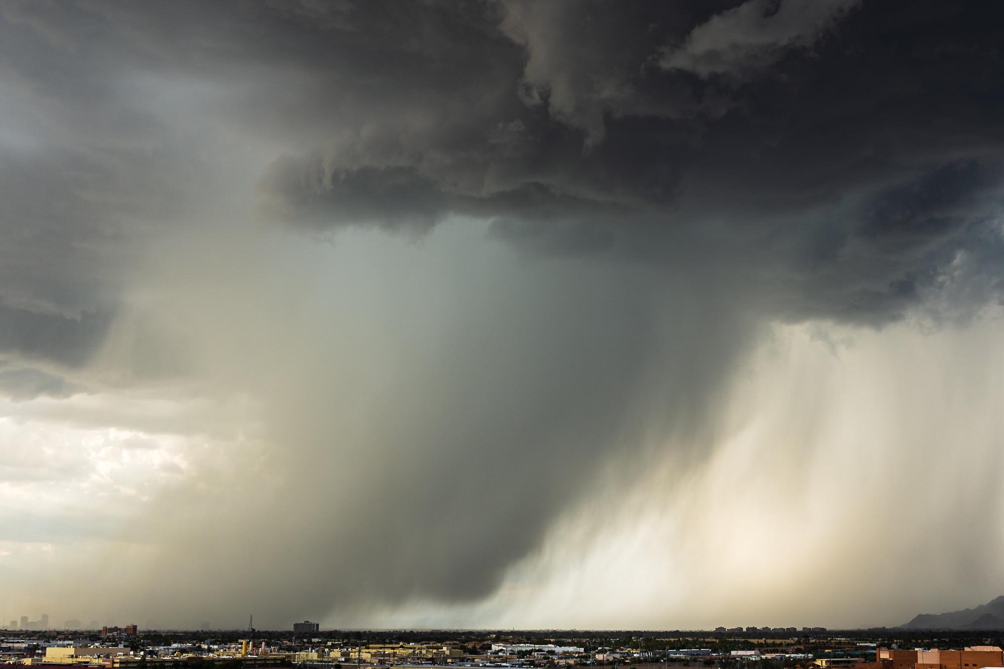 What is a microburst the weather station experts