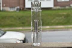 tropo precipitation gauge front view