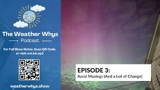 Weather Whys Podcast Episódio 3: Reflexões Aurorais (e muitas mudanças)