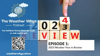Weather Whys Podcast, Folge 1: 2023 war wettertechnisch ein verrücktes Jahr. 2024 wird genauso beginnen.