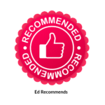 Recommended badge with a thumbs-up icon.