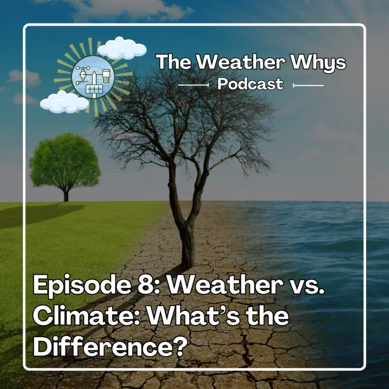 Weather Whys Podcast Episodio 8 – Meteo vs clima: qual è la differenza?